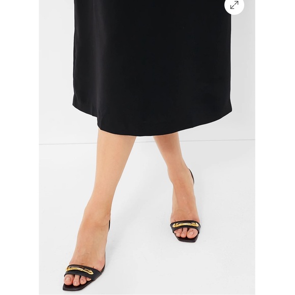 TUCKERNUCK Strapless Noir Crepe Marin Dress - Picture 7 of 12